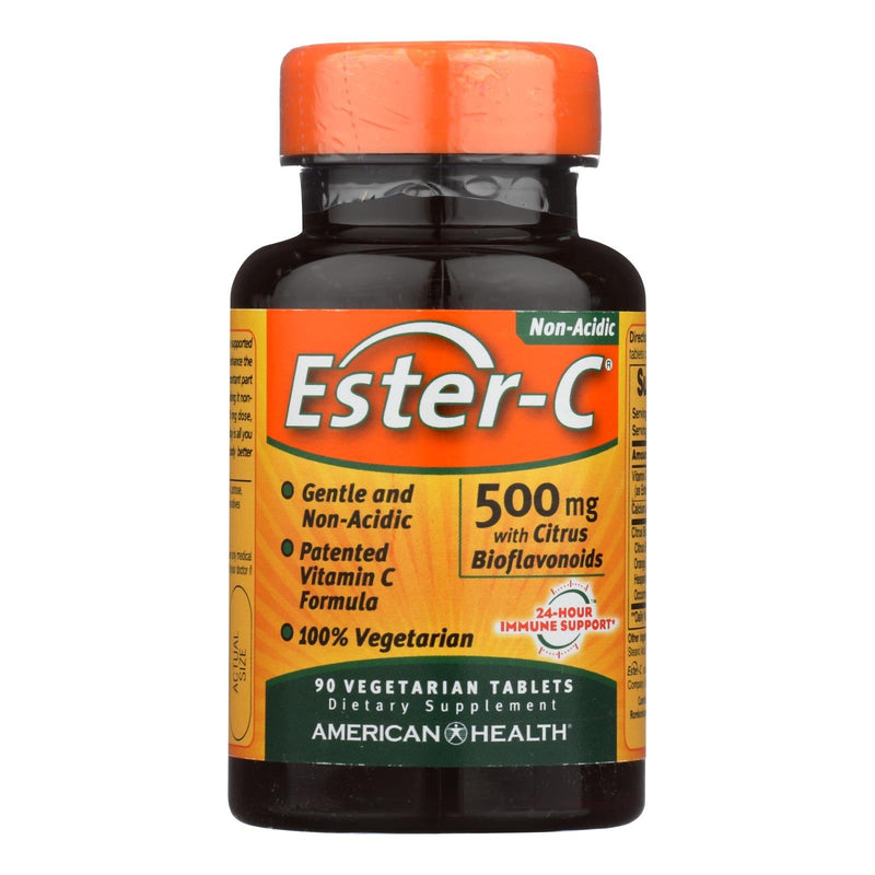 American Health - Ester-c With Citrus Bioflavonoids - 500 Mg - 90 Vegetarian Tablets - Orca Market