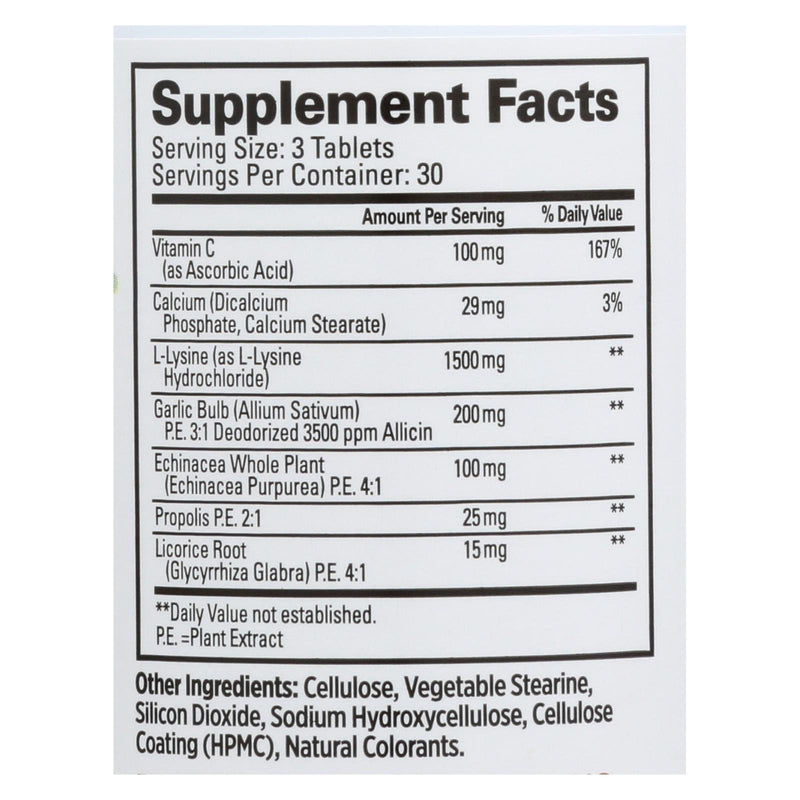 Quantum Super Lysine Plus - 90 Tablets - Orca Market