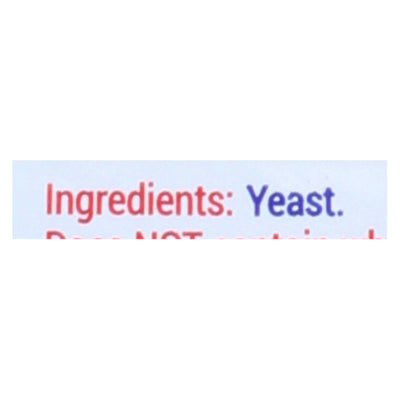 Red Star Nutritional Yeast - Active Dry - .75 Oz - Case Of 18 - Orca Market