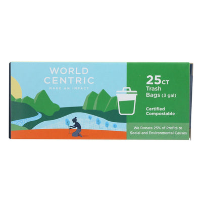 World Centric Compostable Waste Bag - Case Of 12 - 3 Gal - Orca Market