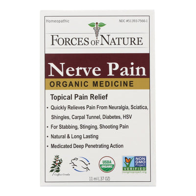 Forces Of Nature - Organic Nerve Pain Management - 11 Ml - Orca Market