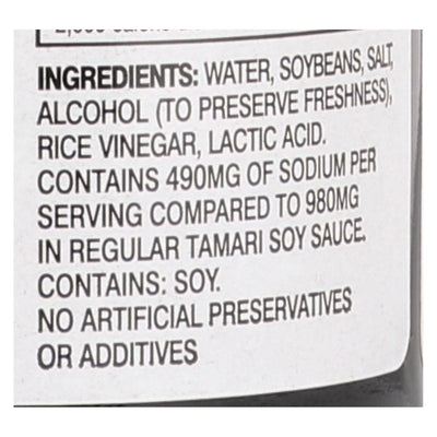 San - J Tamari Soy Sauce - Lite - Case Of 6 - 10 Fl Oz. - Orca Market