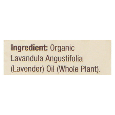 Nature's Answer - Organic Essential Oil - Lavender - 0.5 Oz. - Orca Market