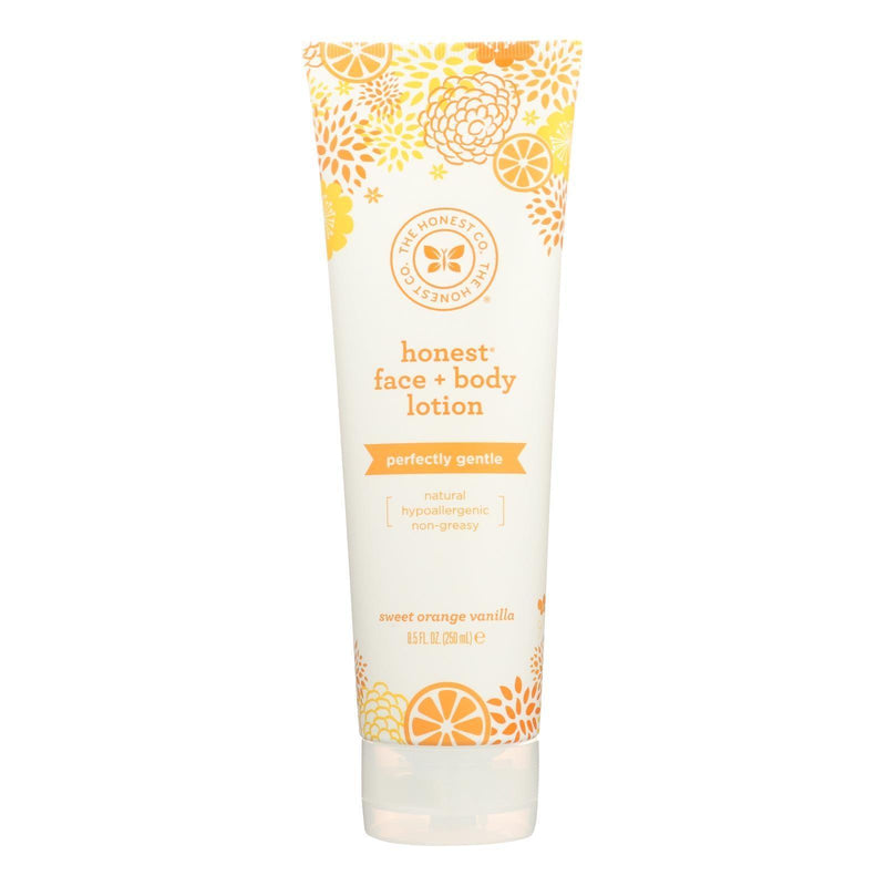 The Honest Company Face And Body Nourishing Lotion - Sweet Orange Vanilla - 8.5 Ounce