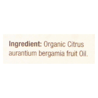 Nature's Answer - Organic Essential Oil - Bergamot - 0.5 Oz. - Orca Market