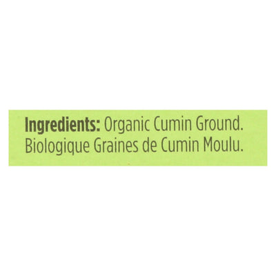 Spicely Organics - Organic Cumin - Ground - Case Of 6 - 0.45 Oz. - Orca Market