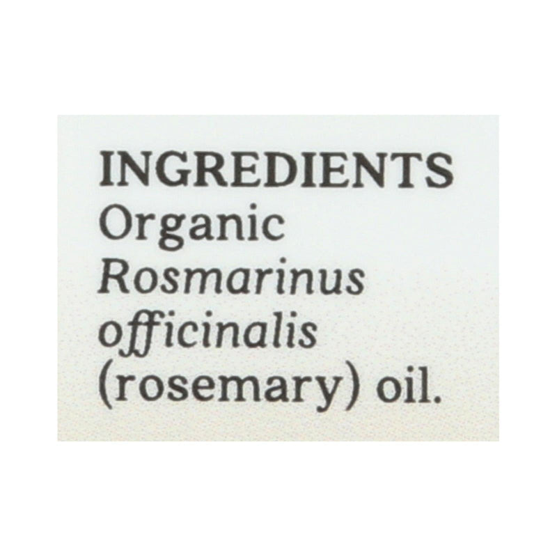 Aura Cacia - Essential Oil - Rosemary Verbenone - Case Of 1 - .25 Fl Oz. - Orca Market