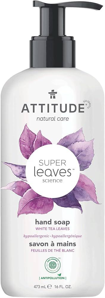 Attitude - Hand Soap White Tea Leaves- 1 Each-16 Oz - Orca Market