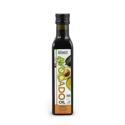 Avocado Hass - Avocado Oil Extra Virgin Garlic Infused - Case Of 6-8.5 Fluid Ounces - Orca Market