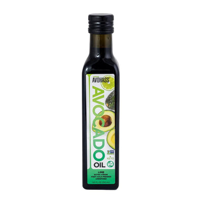 Avocado Hass - Avocado Oil Extra Virgin Lime Infused - Case Of 6-8.5 Fluid Ounces - Orca Market