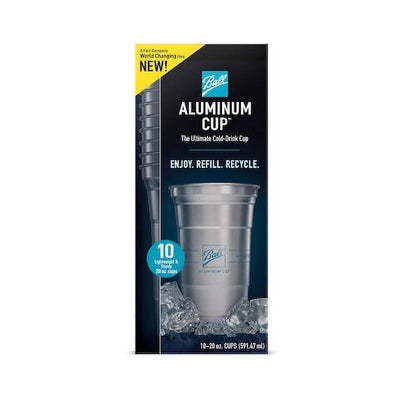 Ball - Display Aluminum Cup Ultimate Cold 20 Oz - Case Of 16 - 10 Count - Orca Market