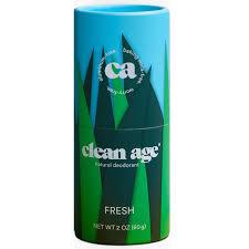 Clean Age - Deodorant Natural Fresh - 1 Each-2 Ounces - Orca Market