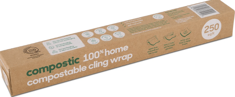 Compostic - Food Wrap Cling - Case Of 12-250 Ft - Orca Market