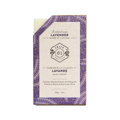 Crate 61 - Bar Soap Lavender - Case Of 8-4 Oz - Orca Market