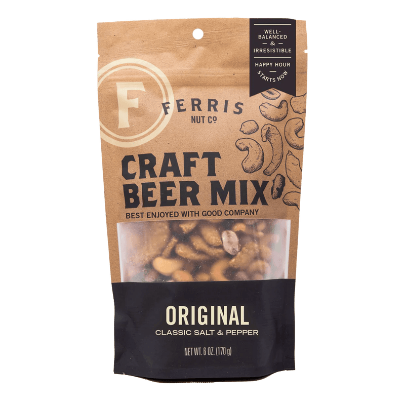 Ferris Nut Company - Nut Mix Craft Beer - Case Of 12 - 6 Ounces - Orca Market