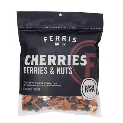 Ferris Nut Company - Nut Mix With Cherries And Berries - Case Of 12-16 Ounces - Orca Market