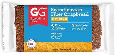 Gg Unique Fiber - Crispbread Scandinavia Oat - Case Of 15-3.5 Ounces - Orca Market