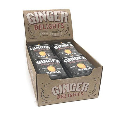 Ginger Delights - Ginger Mint Mango - Case Of 12-1.07 Oz - Orca Market