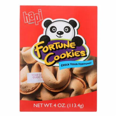 Hapi Snacks Fortune Cookies - Case Of 12 - 4 Oz - Orca Market