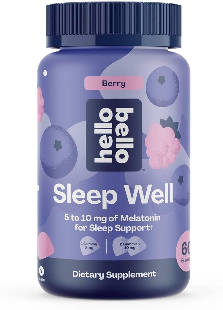 Hello Bello - Vitamin Melatonin Sleepwell Gummy - 1 Each-60 Count - Orca Market