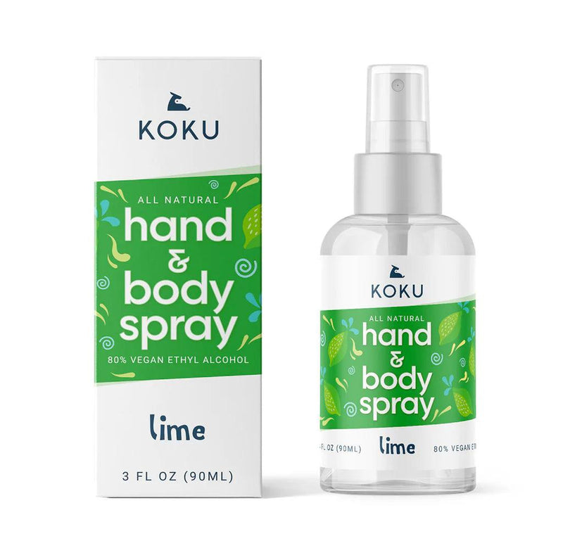 Koku - Hand Body Spray Lime - 1 Each-3 Fluid Ounces - Orca Market