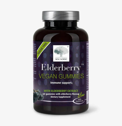 New Nordic - Gummies Elderberry Vgn - 1 Each-60 Ct - Orca Market