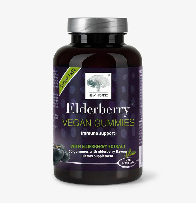 New Nordic - Gummies Elderberry Vgn - 1 Each-60 Ct - Orca Market