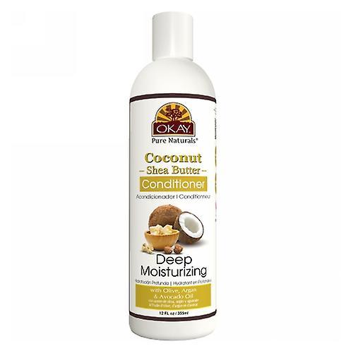 Okay Pure Naturals - Conditioner Coconut Deep Moisturizing - 1 Each 1-12 Fz - Orca Market