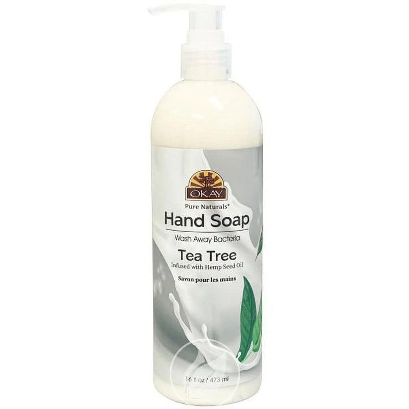 Okay Pure Naturals - Hand Soap Tea Tree - 1 Each 1-16 Fz - Orca Market