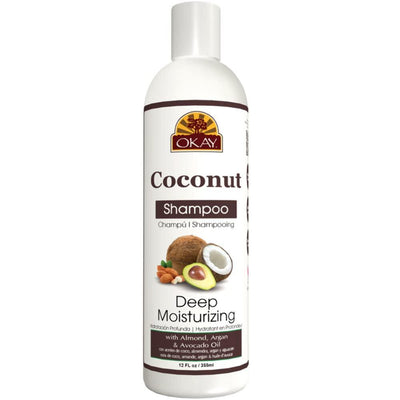 Okay Pure Naturals - Shampoo Coconut Deep Moisturizing - 1 Each 1-12 Fz - Orca Market