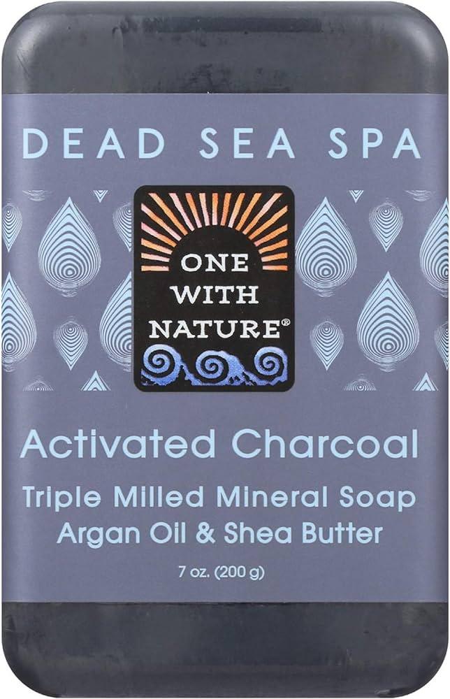 One With Nature - Bar Soap Activated Charcoal - Case Of 24 - 4 Oz - Orca Market