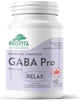 Provita - Synergistic Gamma-aminobutyric Acid Pro - Essential Amino Acid Of 1-60 Capsules - Orca Market