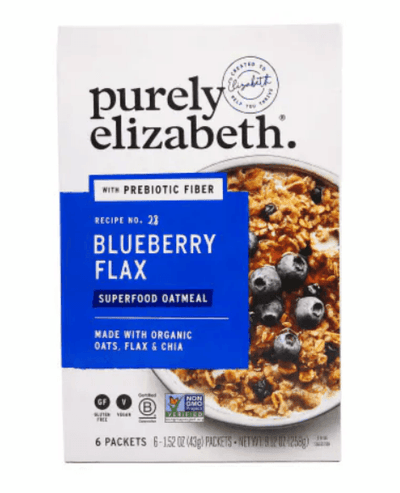 Purely Elizabeth - Oatmeal Blueberry Flx 6 Pack - Case Of 6-9.12 Oz - Orca Market