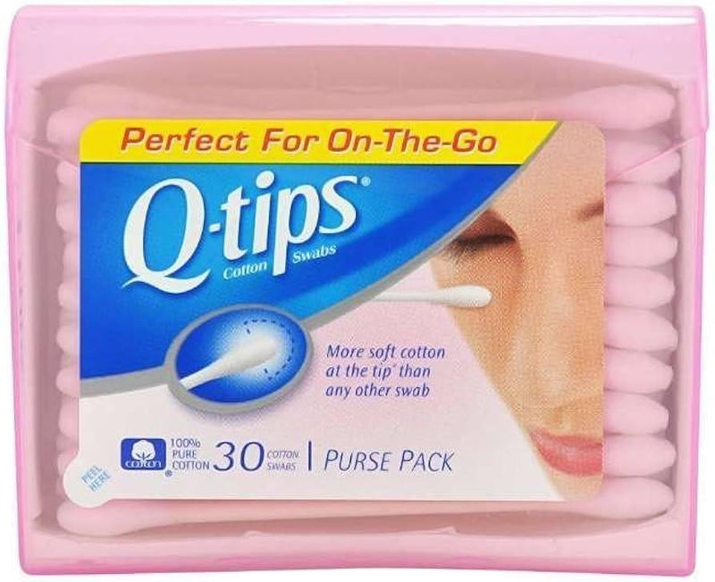 Q-tips - Cotton Swab Purse Pack - 1 Each 1-30 Ct - Orca Market