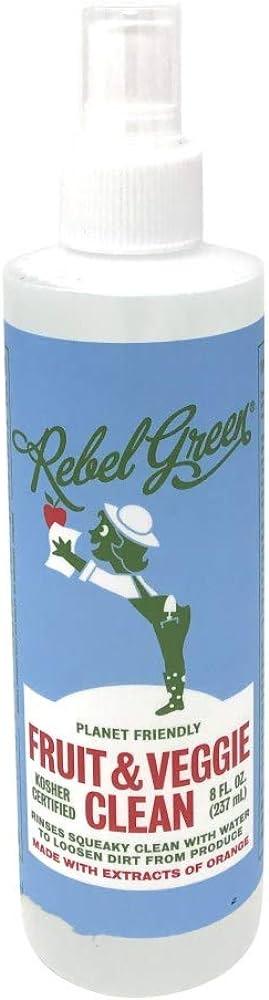 Rebel Green - Fruit And Veggie Clean - Case Of 9-8 Fz - Orca Market