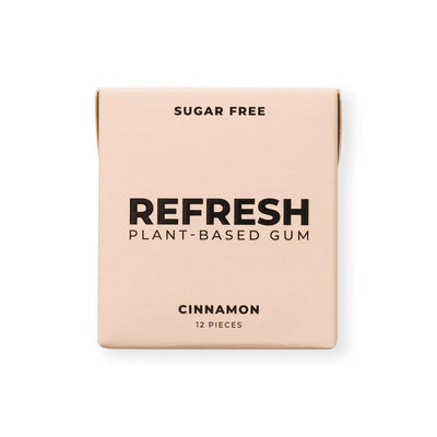 Refresh Gum - Gum Cinnamon - Case Of 12-12 Count - Orca Market