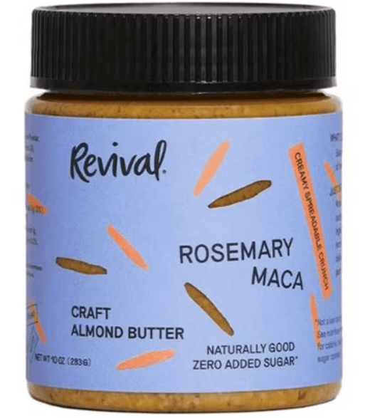 Revival - Almond Butter Rosemary Maca - Case Of 6-10 Ounces - Orca Market