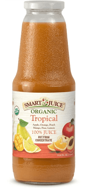 Smart Juice - Juice Organic Tropical - Case Of 6-33.8 Fz - Orca Market