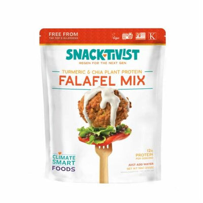 Snacktivist Foods - Falafel Mix Turmeric Chia - Case Of 6-12 Oz - Orca Market