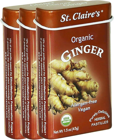 St Claire's - Organic Ginger - Cs Of 6-1.5 Oz - Orca Market