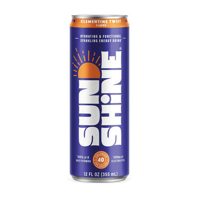 Sunshine Beverages - Energy Clementine Twst 4pk - Case Of 6-12 Fz - Orca Market