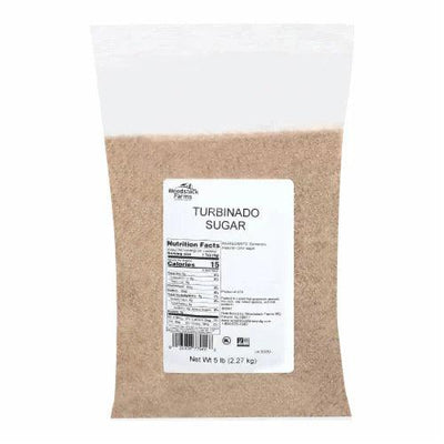 Sweeteners Sugar Turbinado - Single Bulk Item - 5lb - Orca Market