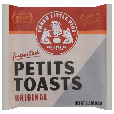 Trois Petits Cochons - Petits Toasts - Case Of 24 - 2.8 Ounces - Orca Market