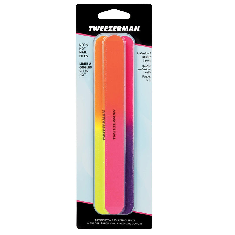 Tweezerman - Clip Strip Neon Files - Case Of 6-3 Ct - Orca Market