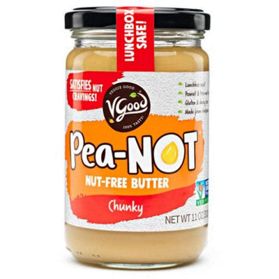 Vgood - Pea-not Butter Crunchy - Case Of 6-11 Oz - Orca Market