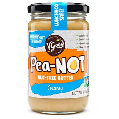 Vgood - Pea-not Butter Smooth - Case Of 6-11 Oz - Orca Market