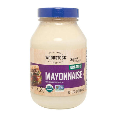 Woodstock Organic Mayonnaise - Case Of 12 - 32 Oz - Orca Market