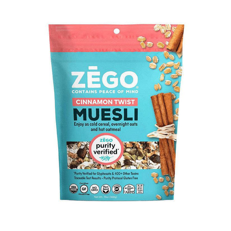 Zego - Muesli Cinnamon Twist - Case Of 5-13 Oz - Orca Market