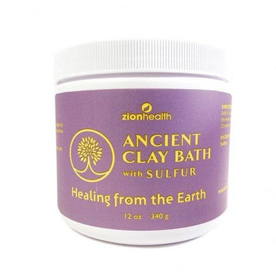 Zion Health - Ancient Clay Bath Sulfur - 1 Each - 12 Oz - Orca Market