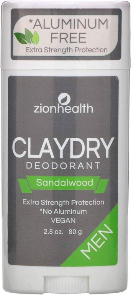 Zion Health - Deodorant Men Sandalwood - 1 Each - 2.8 Oz - Orca Market